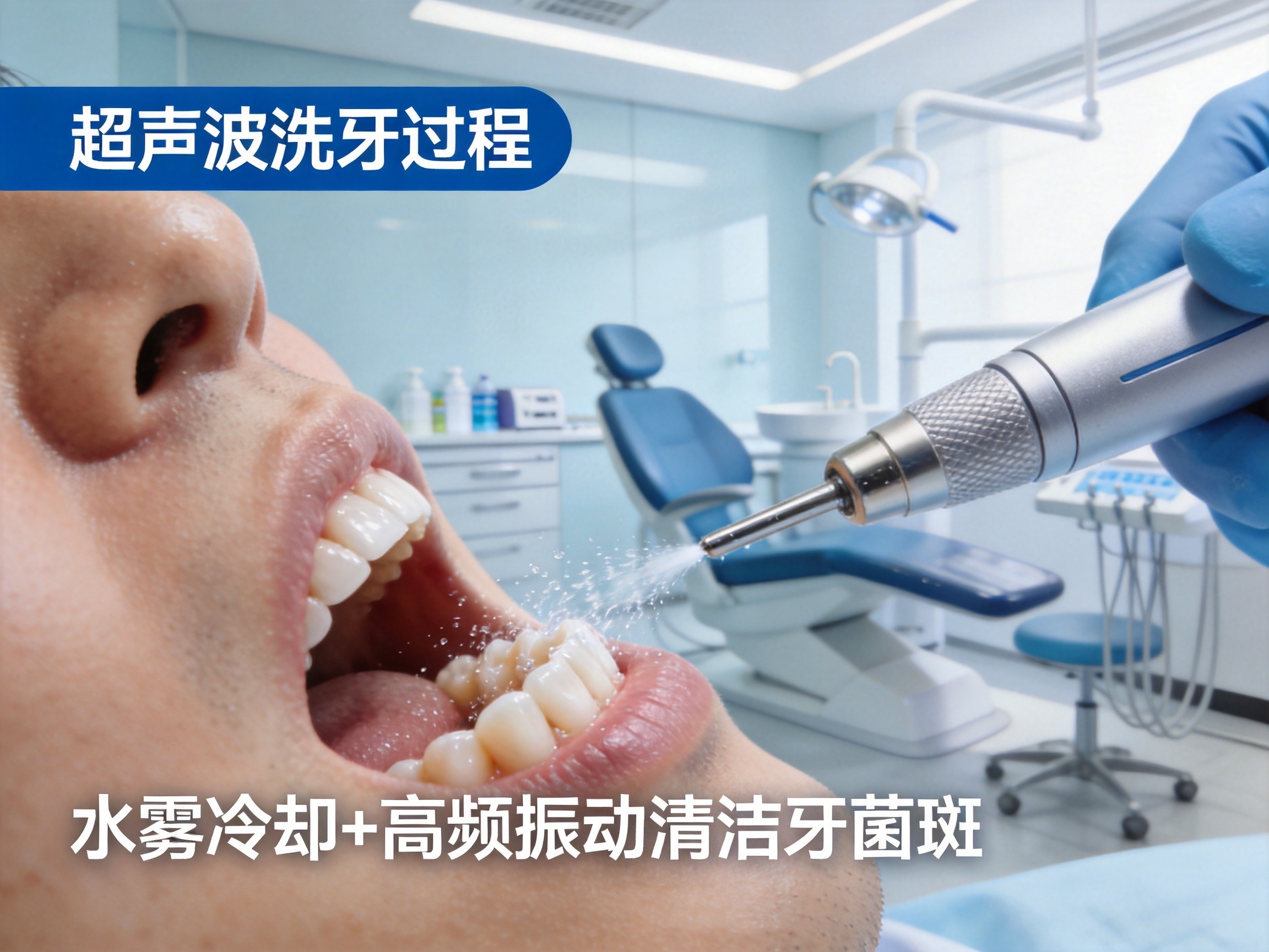 超声波洁牙清洁牙结石